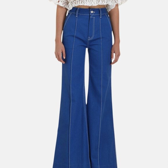 Zimmermann High Tide Flare Jean - Picture 10 of 16
